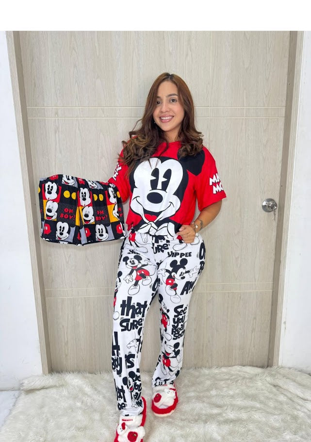 Mickey Mouse 3-Piece Pajama Set