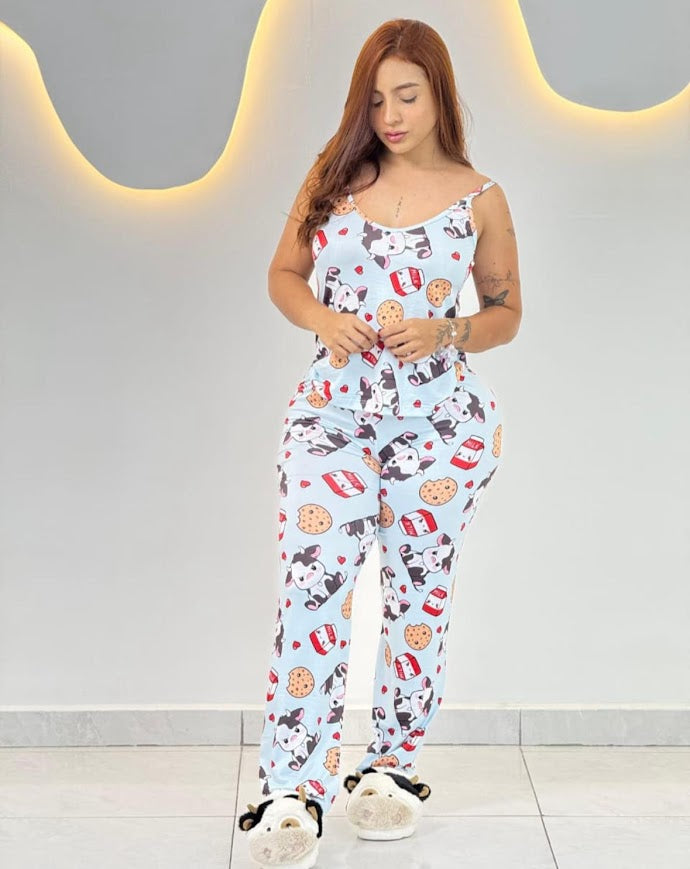 Light blue pijama set