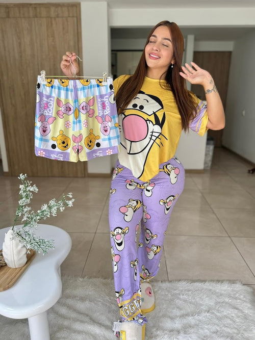 Pooh & Tigger 3-Piece Pajama Set