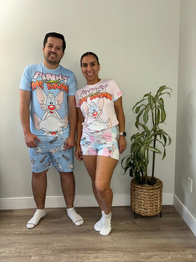 Couple Matching Pijama Pinky and the Brain