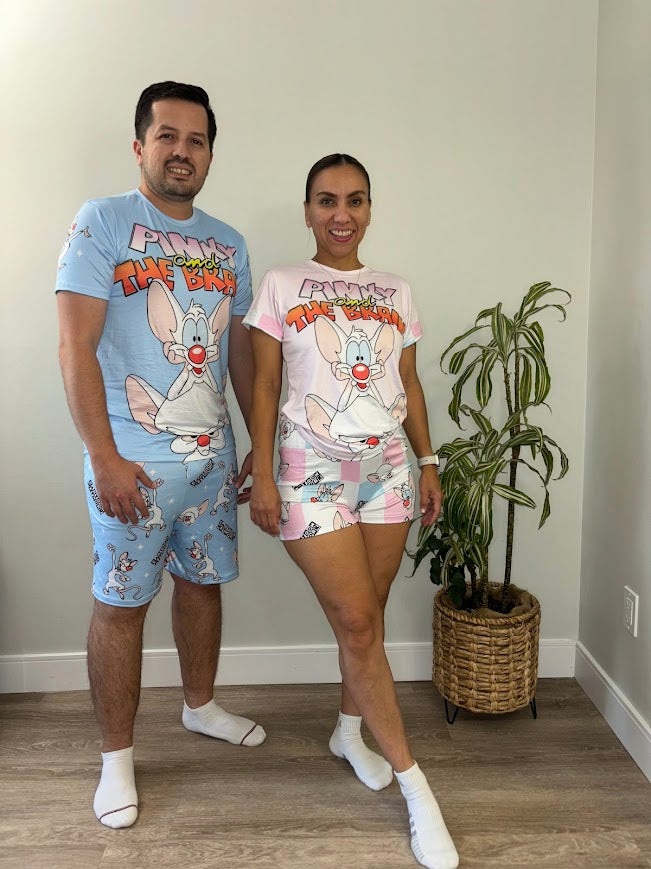 Couple Matching Pijama Pinky and the Brain