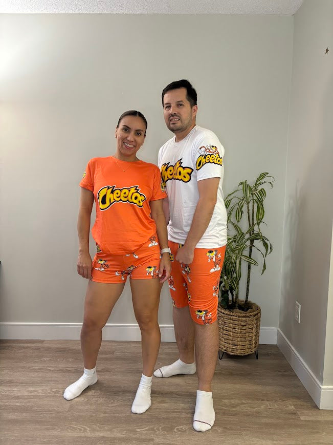 Couple Matching Pijamas Cheetos