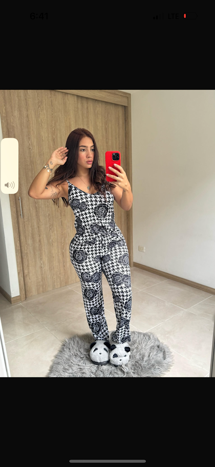 floral pijama set