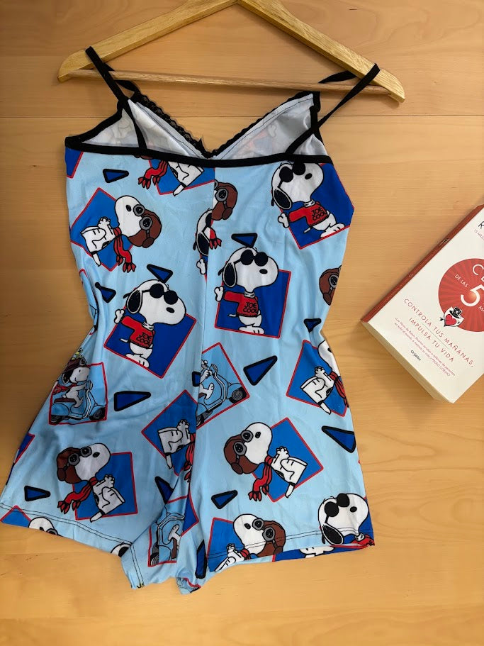 SNOOPY PIJAMA ROMPER